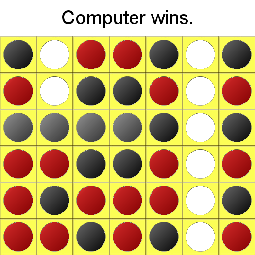 Connect Four Java applet Connect Four Java applet
